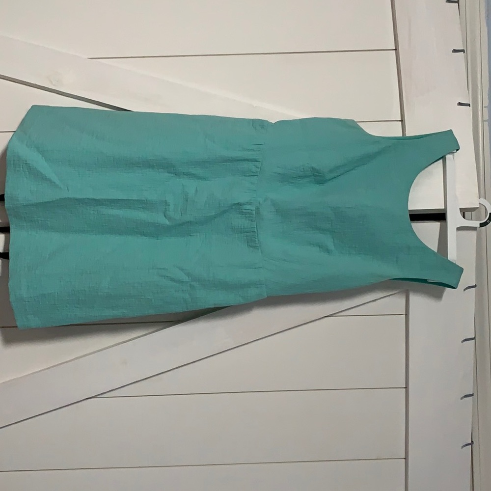 Blue dress w cut out back